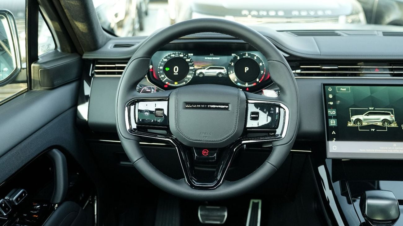 Land Rover Range Rover Sport Obsidian Black in Satin Finish-Black 2027MY Export Only