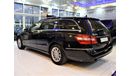 مرسيدس بنز E200 ONLY 135000 KM Mercedes Benz E200 2012 Model!! in Black Color! GCC Specs