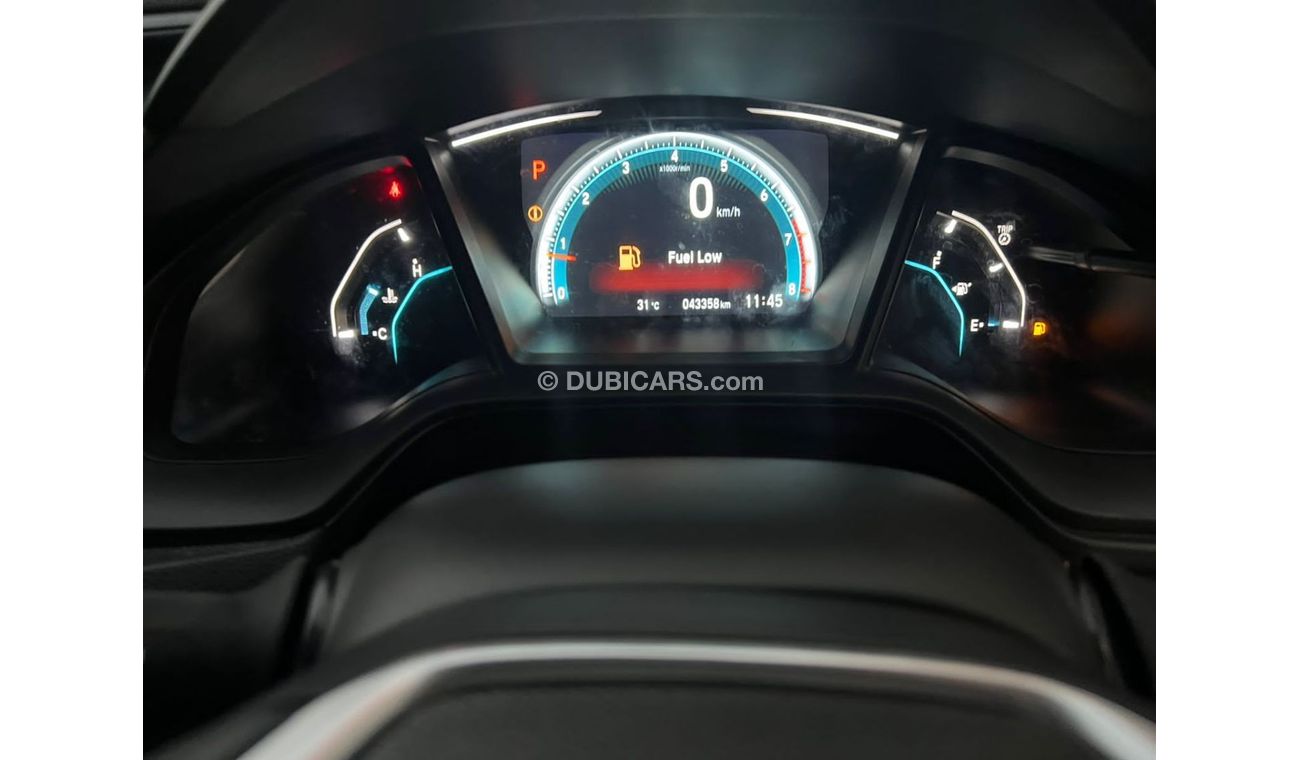 Honda Civic 1.8L A/T WITHOUT SUNROOF 2016MY RIGHT HAND DRIVE