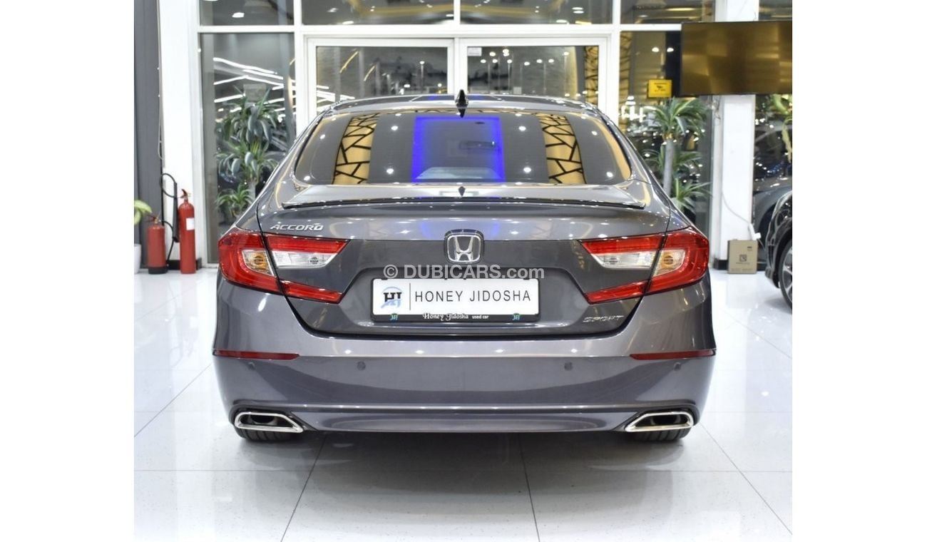 هوندا أكورد EXCELLENT DEAL for our Honda Accord Sport ( 2022 Model ) in Gray Color GCC Specs