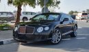 Bentley Continental GT Speed W12 Partial Service History GCC