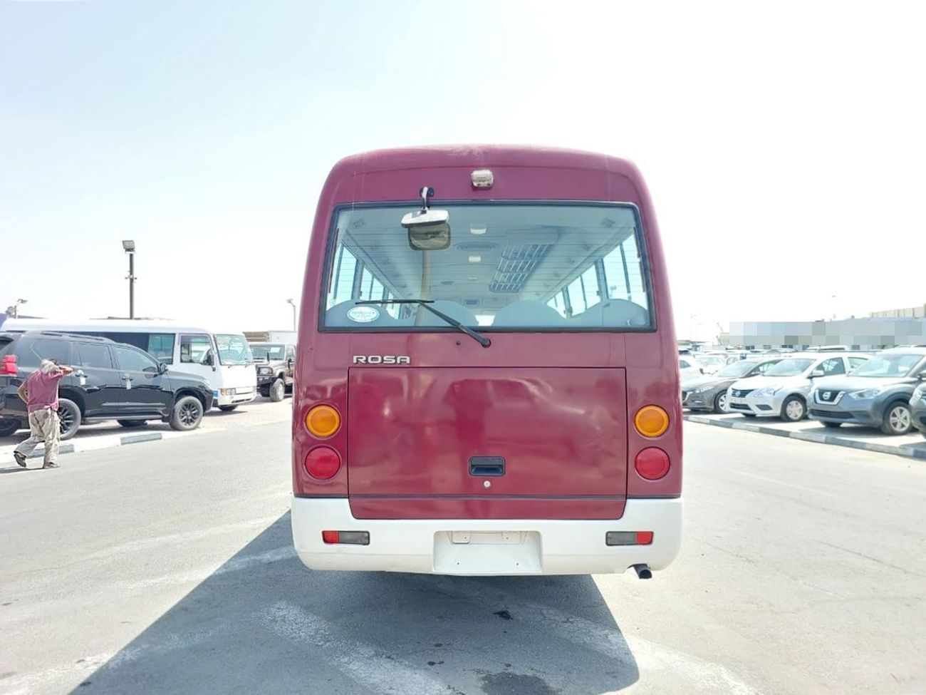 ميتسوبيشي روزا 2004 MITSUBISHI ROSA BUS RHD 2004 MODEL 4.9 L DIESEL MANUAL(PM00021)