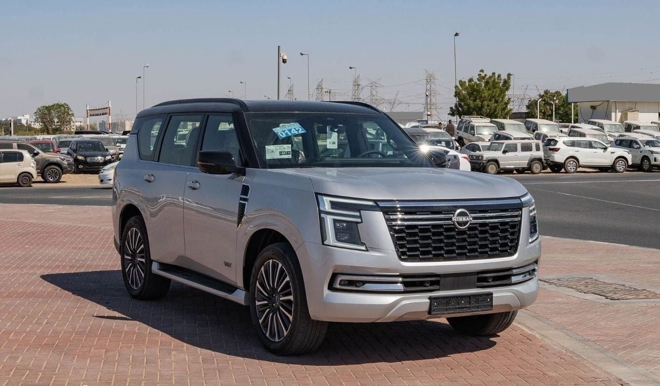 نيسان باترول 2025 Nissan Patrol 3.5L Twin turbo LE Platinum (Silver)