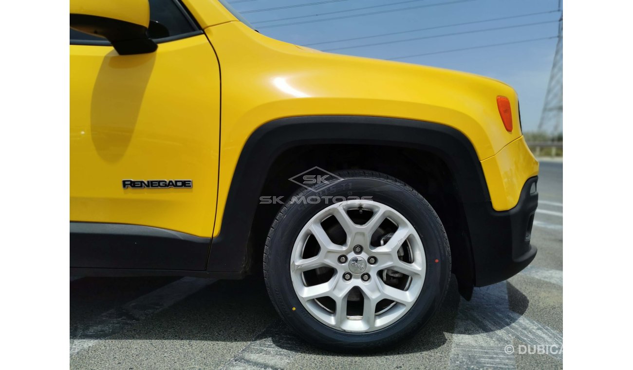 Jeep Renegade 2.4L, 17" Rims, Xenon Headlight, Electronic Parking Brake, Rear Camera, DVD, Fabric Seat (LOT # 845)