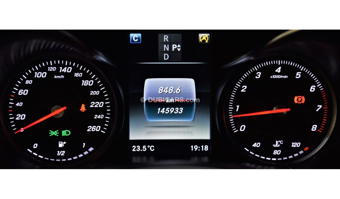 Mercedes-Benz C 180 1.6L Mercedes Benz C180 ( 2017 Model! ) in Grey Color! GCC Specs