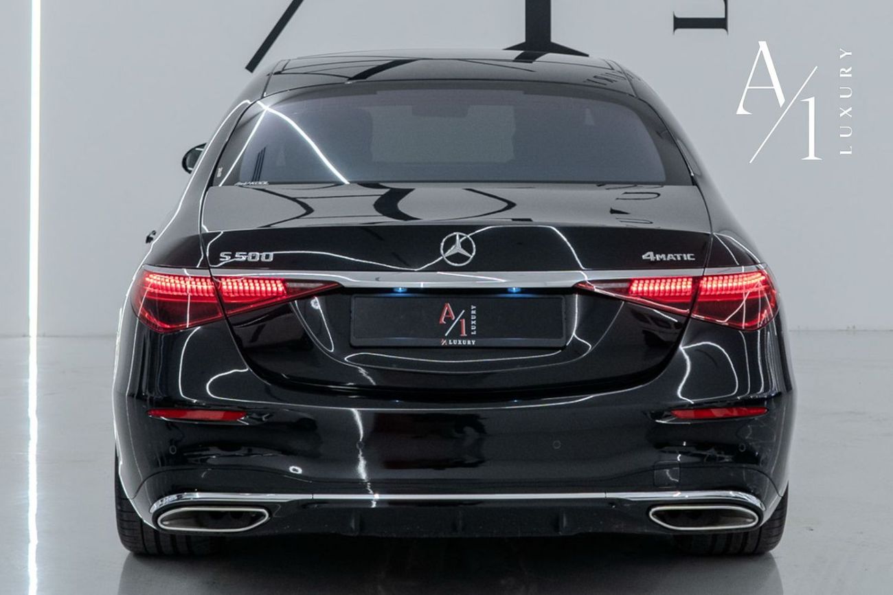 Mercedes-Benz S 500 4MATIC 3.0L 2021 Mercedes Benz S500 4MATIC, Warranty, Full Service History, Fully Loaded, GCC