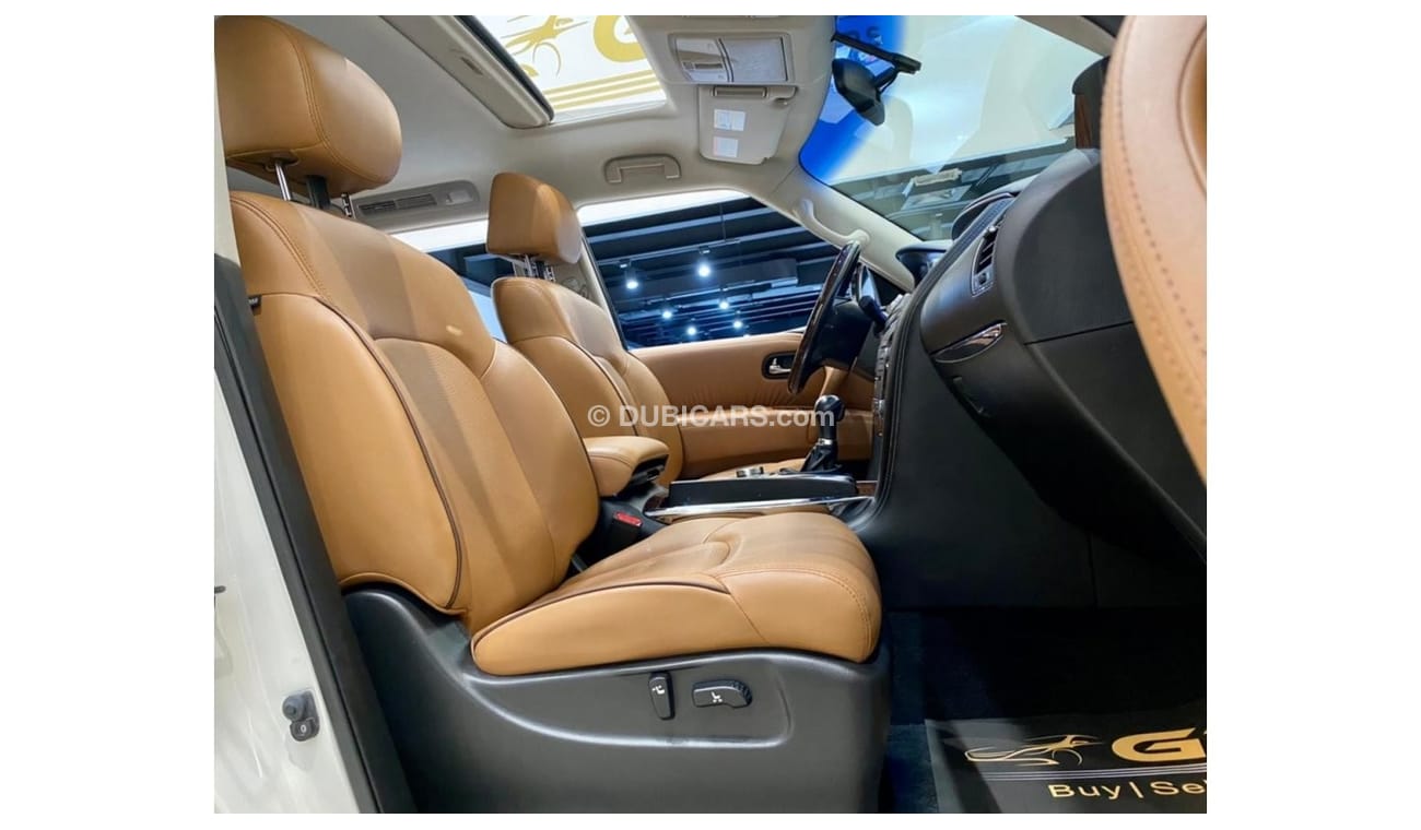 نيسان باترول 2016 Nissan Patrol Platinium, Service History, Warranty, Top Options, GCC