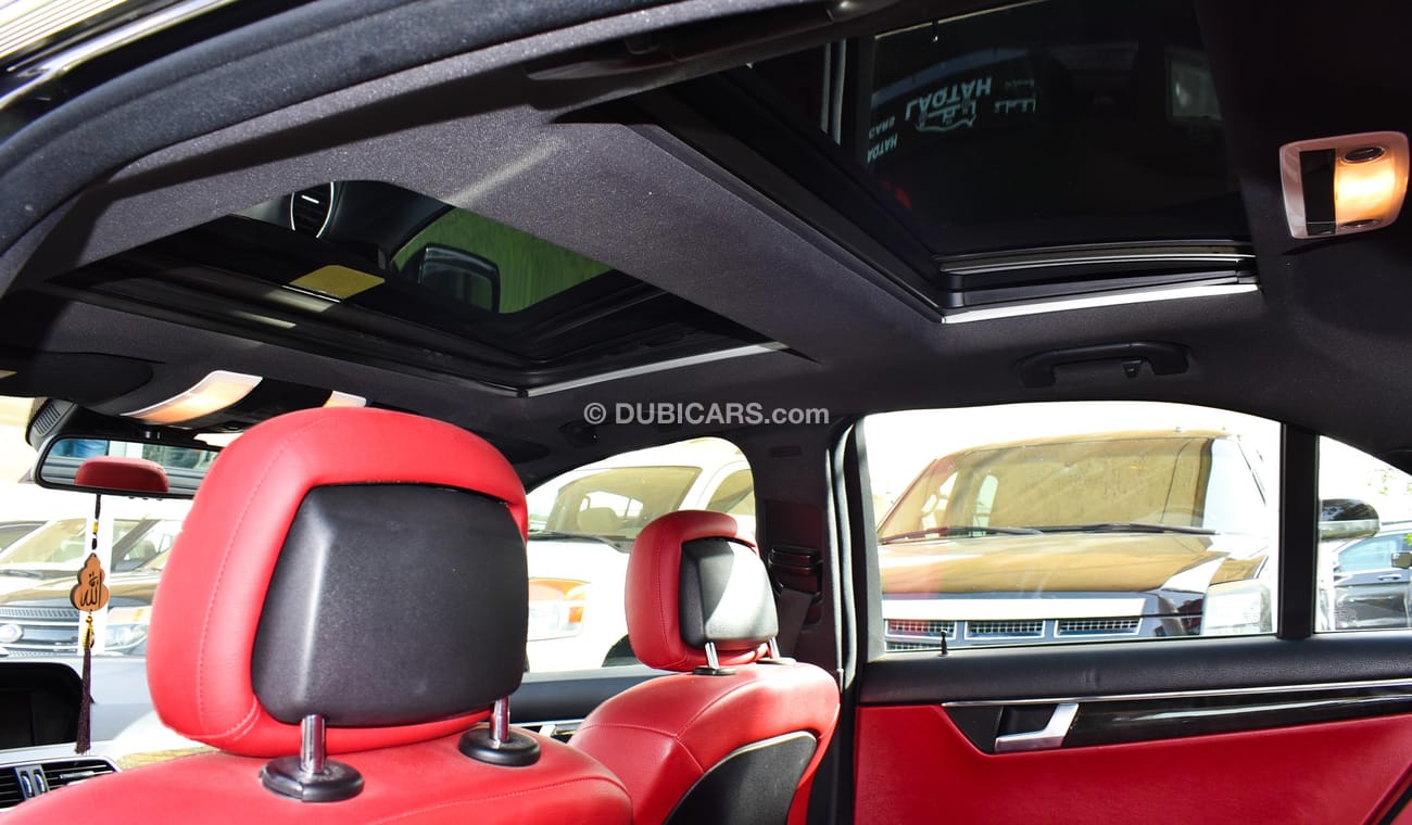 Mercedes-Benz C 300 2012 model Kit 63 imported from Japan, leather panorama, cruise control, steering wheel, sensors, wh