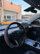 تسلا موديل 3 تسلا موديل 3 لونج رينج 2022 خليجي صبغ وكاله تشييكات وكاله بحاله ممتازه