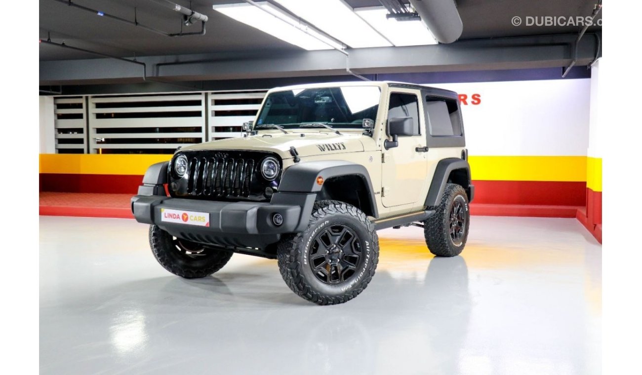 Jeep Wrangler RESERVED ||| Jeep Wrangler Sport 2017 GCC under Warranty with Flexible Down-Payment