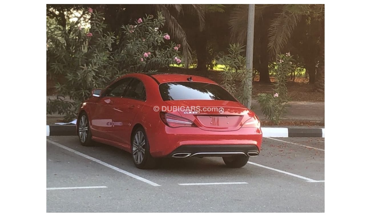 Mercedes-Benz CLA 250 Sport MODEL 2018 CAR PREFECT CONDITION INSIDE AND OUTSIDE FULL OPTION PANORAMIC ROOF LEATHER SEATS B