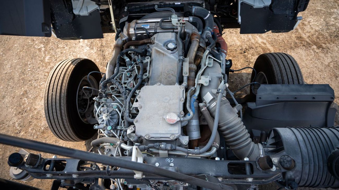 Hino 500 J08E-WF, Turbocharged Diesel