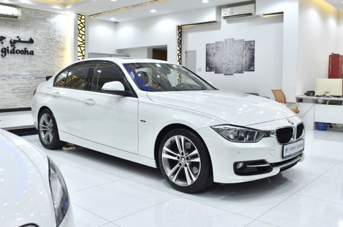 بي أم دبليو 328i EXCELLENT DEAL for our BMW 328i Sport ( 2014 Model ) in White Color GCC Specs
