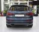 أودي Q3 35 TFSI S-LINE عرض ممتاز لسيارة أودي Q3 35TFSi S-Line (موديل 2017) باللون الأزرق بمواصفات خليجية