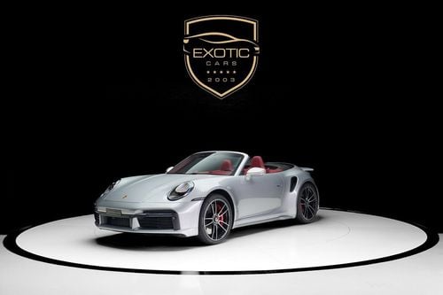 بورش 911 TURBO S Turbo 3.8L (580 HP) Convertible