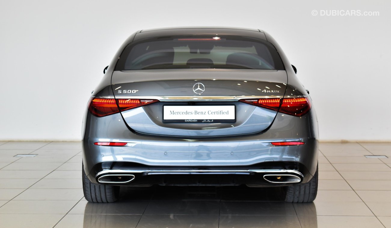 Mercedes-Benz S 500 4M SALOON / Reference: VSB 31470 Certified Pre-Owned with up to 5 YRS SERVICE PACKAGE!!!