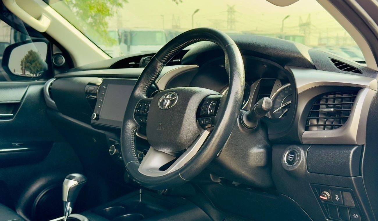 تويوتا هيلوكس MODIFIED TO GR SPORTS | 2.8L DIESEL ENGINE | RHD (AT) | 2021 | ELECTRIC SEAT | 4WD | PREMIUM BLACK I