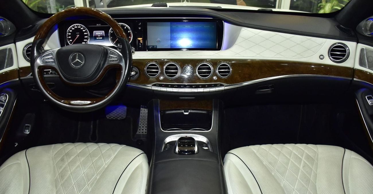 Mercedes Benz S550 EXCELLENT DEAL for our Mercedes Benz S550 ( 2016 Model ) in White Color American Specs