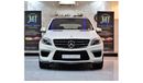 Mercedes-Benz ML 63 AMG EXCELLENT DEAL for our Mercedes Benz ML63 AMG V8 BITURBO 2013 Model!! in White Color! GCC Specs