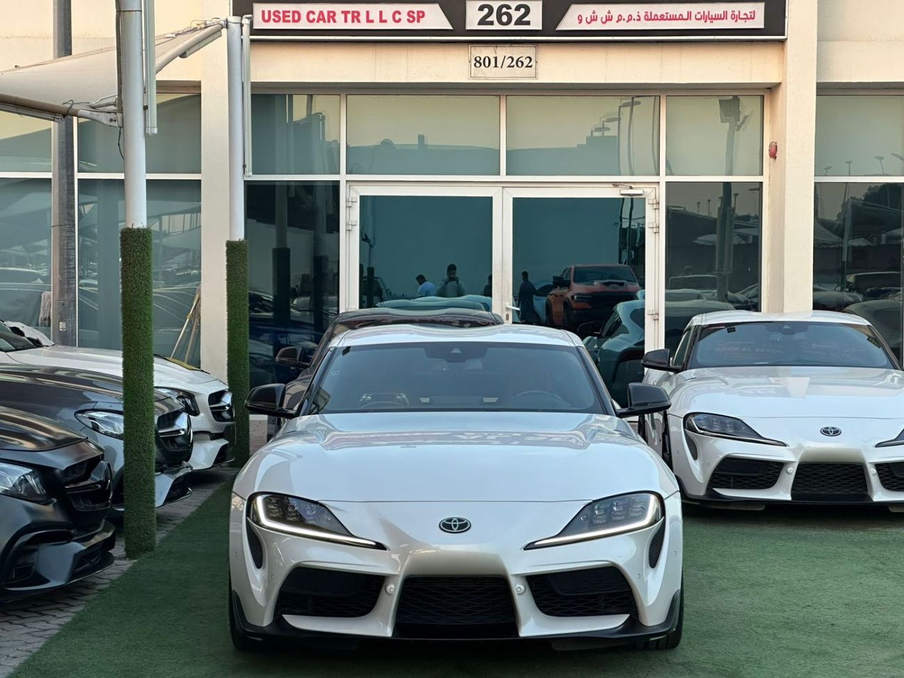 تويوتا سوبرا تويوتا سوبرا GR خليجي 2020 فل ابشن صبغ وكاله تشييكات وكاله