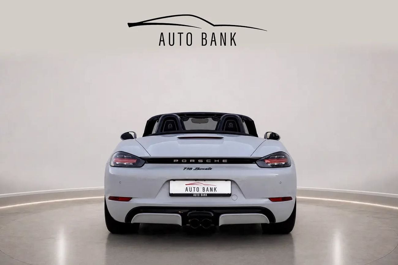 بورش بوكستر 718 S | GCC Specs | Low Mileage | Warranty