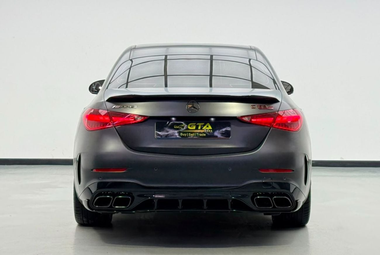 Mercedes Benz C63 AMG S E PERFORMANCE 2024 Mercedes Benz C63 S AMG E Performance, 2029 MB Warranty, 2028 MB Service Pack,