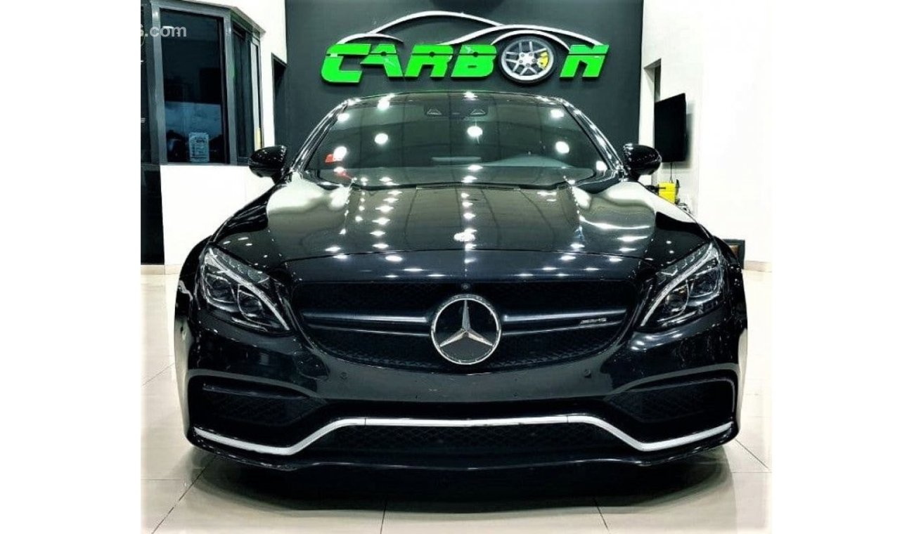 مرسيدس بنز C 63 كوبيه MERCEDES C63 S 2017 MODEL IN BEAUTIFUL SHAPE WITH ONLY 64K KM WITH 1 YEAR WARRANTY + FULL INSURANCE 