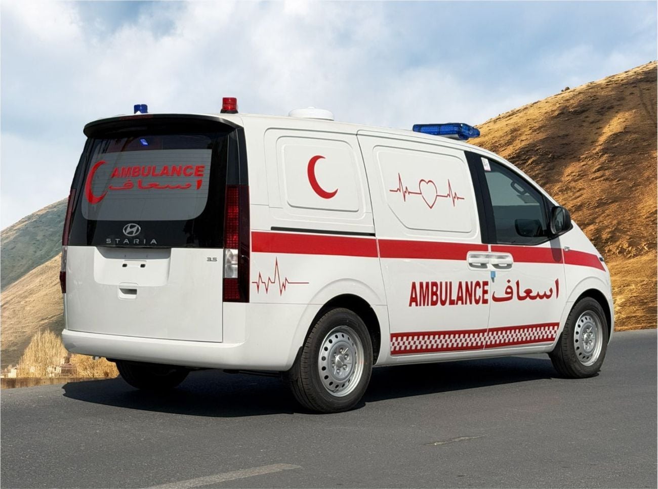 هيونداي ستاريا HYUNDIA STARIA AT 3P 3.5L FWD 5DOOR 2026 AMBULANCE