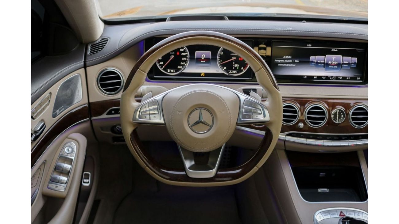 Mercedes-Benz S 500 AMG Mercedes S 500 2016 GCC