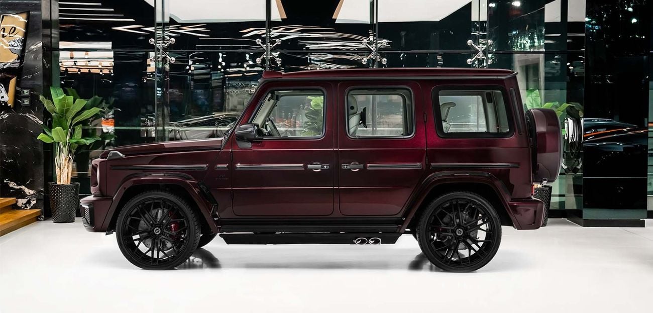 Mercedes Benz G63 AMG 4.0L Twin-Turbocharged V8 Engine
