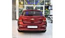 Chevrolet Cruze VERY LOW MILEAGE! ONLY 85,000KM! Chevrolet Cruze LT HATCHBACK 2013 Model!! in Red Color! GCC Specs