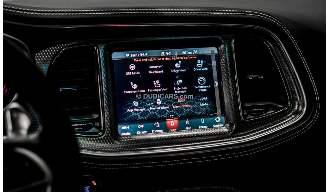 دودج تشالينجر 2023 Dodge Challenger Hellcat Redeye Widebody Last Call, 2028 Dodge Warranty, Brand New Car, GCC