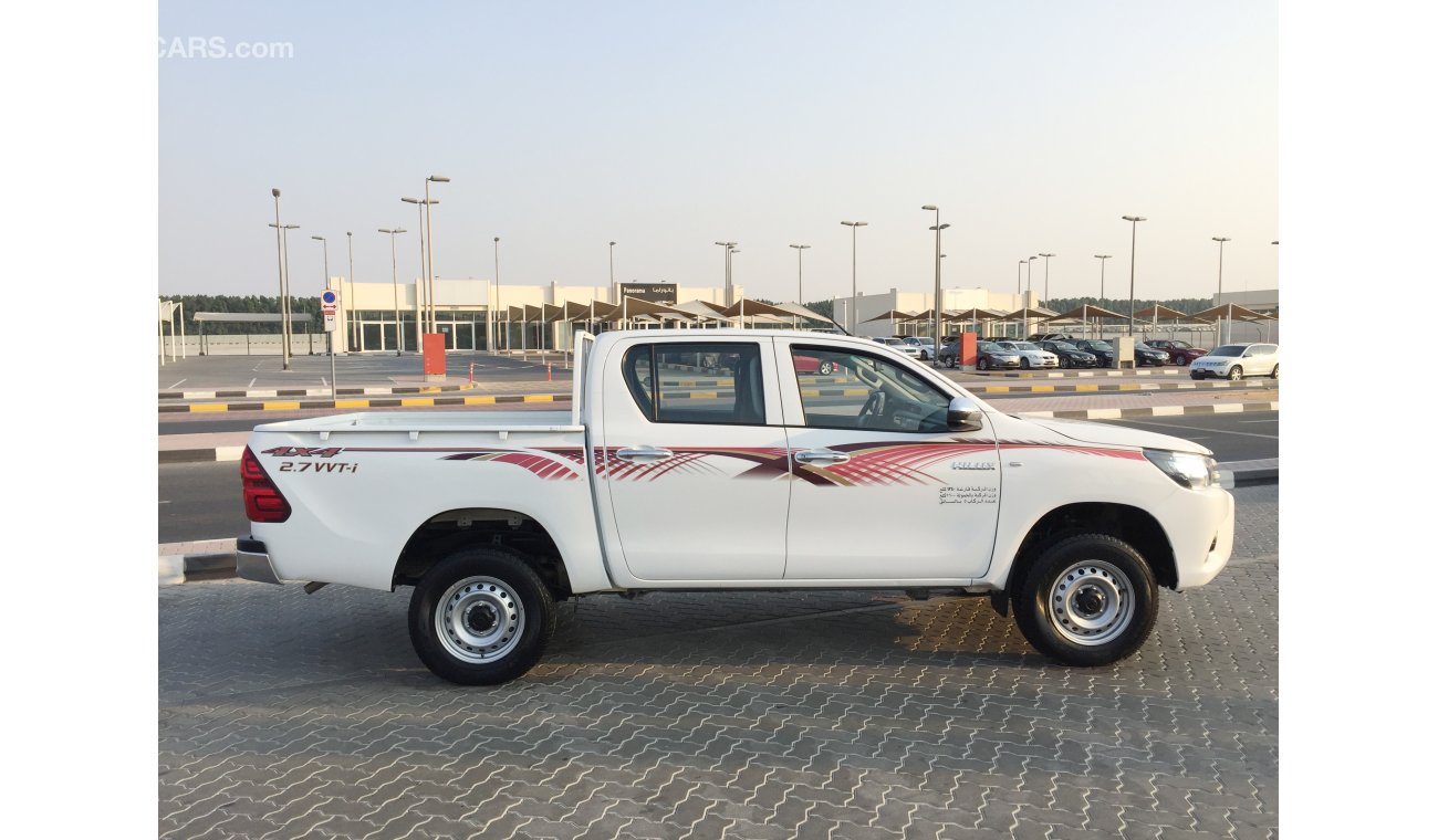 تويوتا هيلوكس 4X4 DOUBLE CABIN PICK UP BASIC GCC SPECS