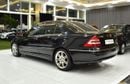 مرسيدس بنز C 180 EXCELLENT DEAL for our Mercedes Benz C180 Kompressor ( 2007 Model ) in Black Color GCC Specs