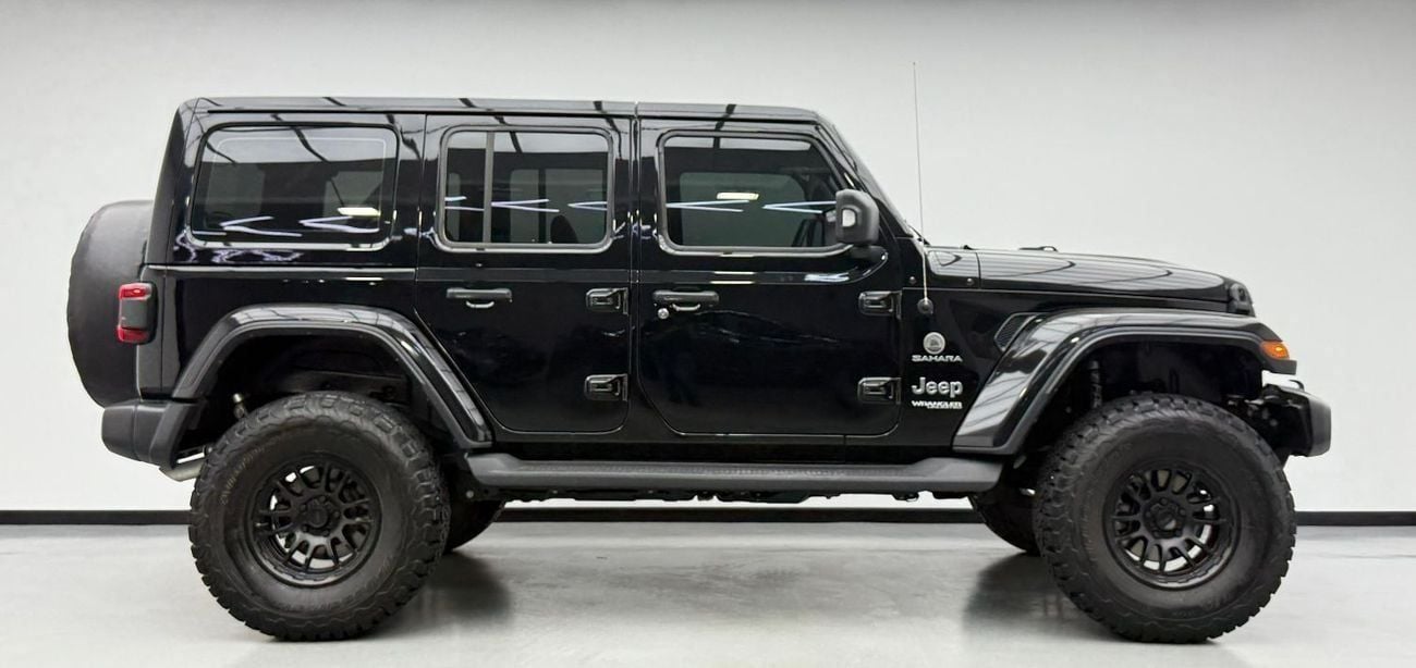 Jeep Wrangler Unlimited Sahara 3.6L 2022 Jeep Wrangler Unlimited Sahara, Warranty, Full Jeep Service History, Exce
