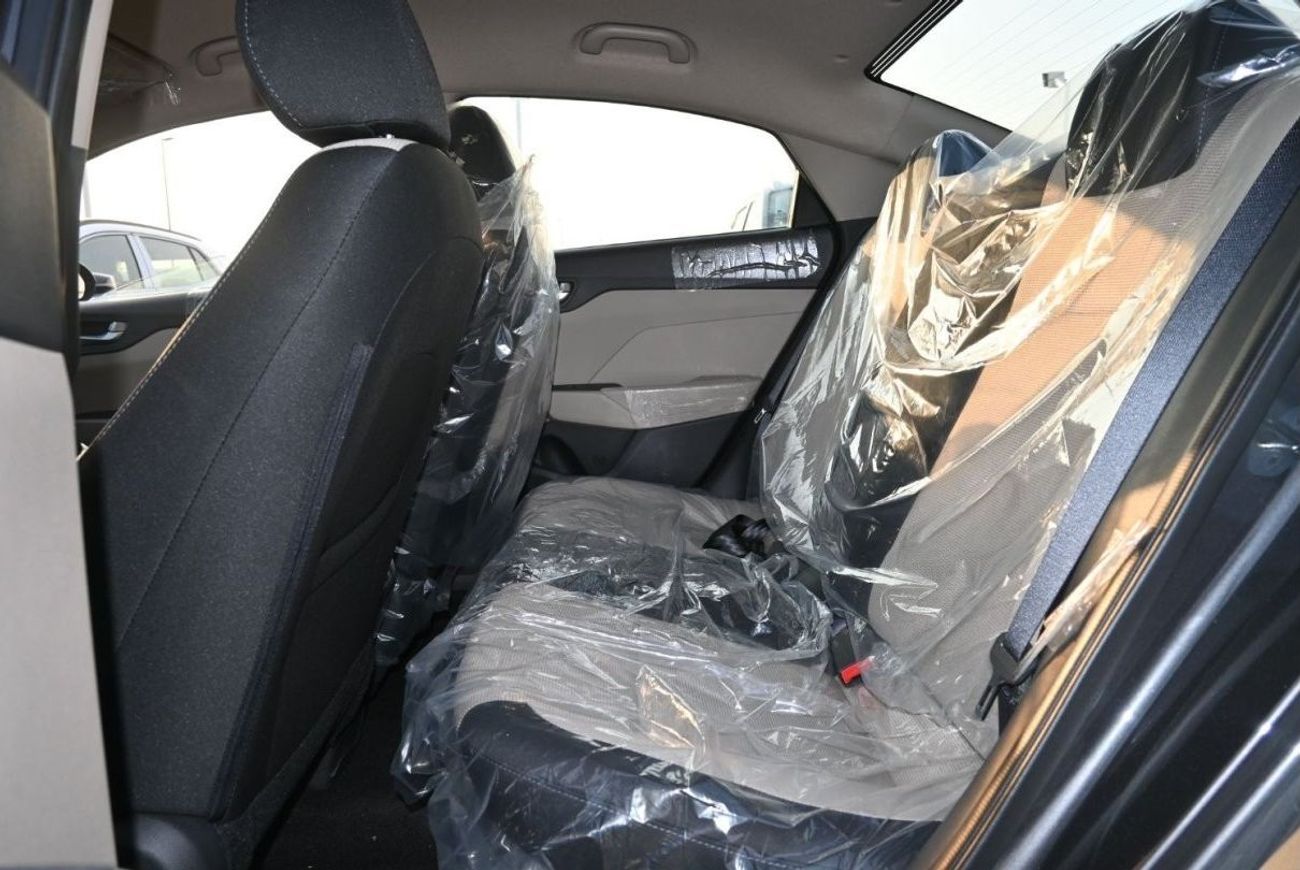 هيونداي أكسنت Hyundai Accent 1.4L Petrol Basic Option, FWD, Color Grey, Model 2023