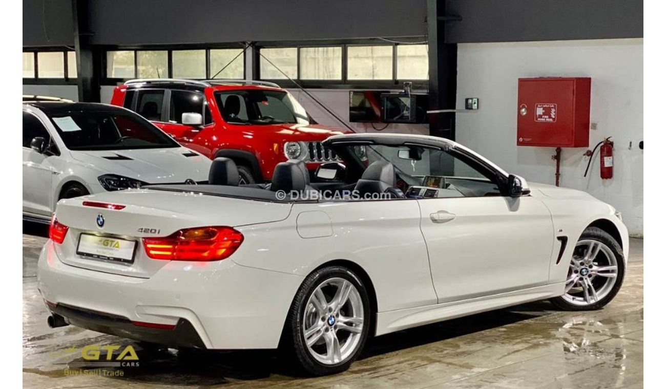 بي أم دبليو 420i 2015 BMW 420i Cabrio, Warranty, Full BMW History, GCC, Low Kms