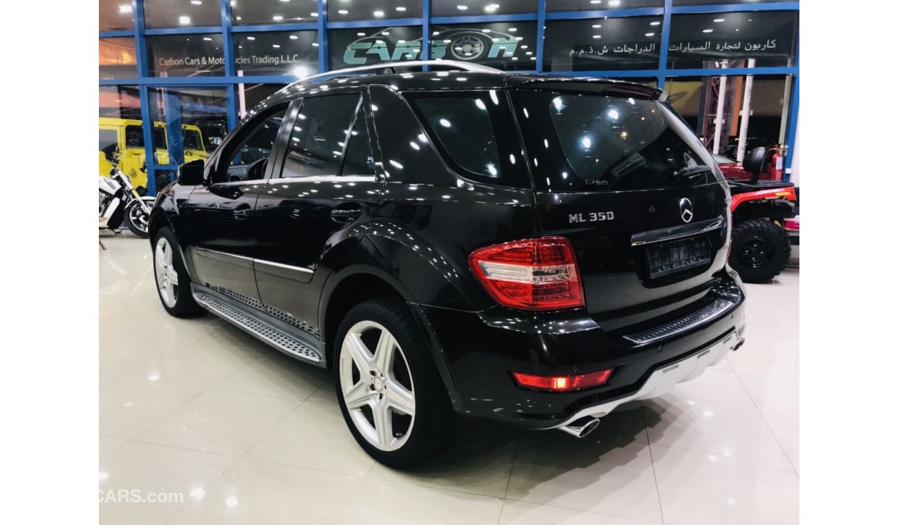 Mercedes-Benz ML 350 - 2011 - GCC - ORIGNAL ///AMG BODY KIT - ONE YEAR WARRANTY