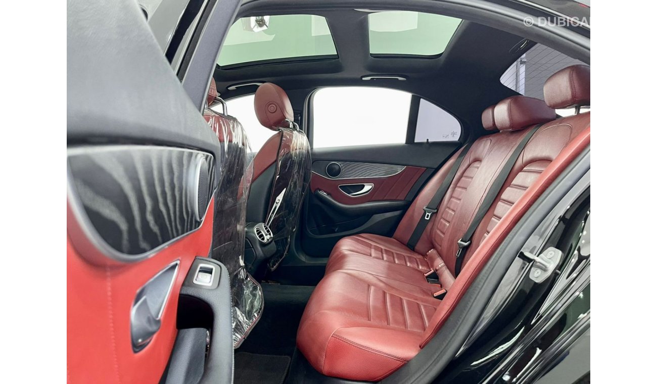 Mercedes-Benz C 200 AMG Pack 2017 Mercedes-Benz C200 AMG, Full Option, Warranty, Low Mileage, GCC