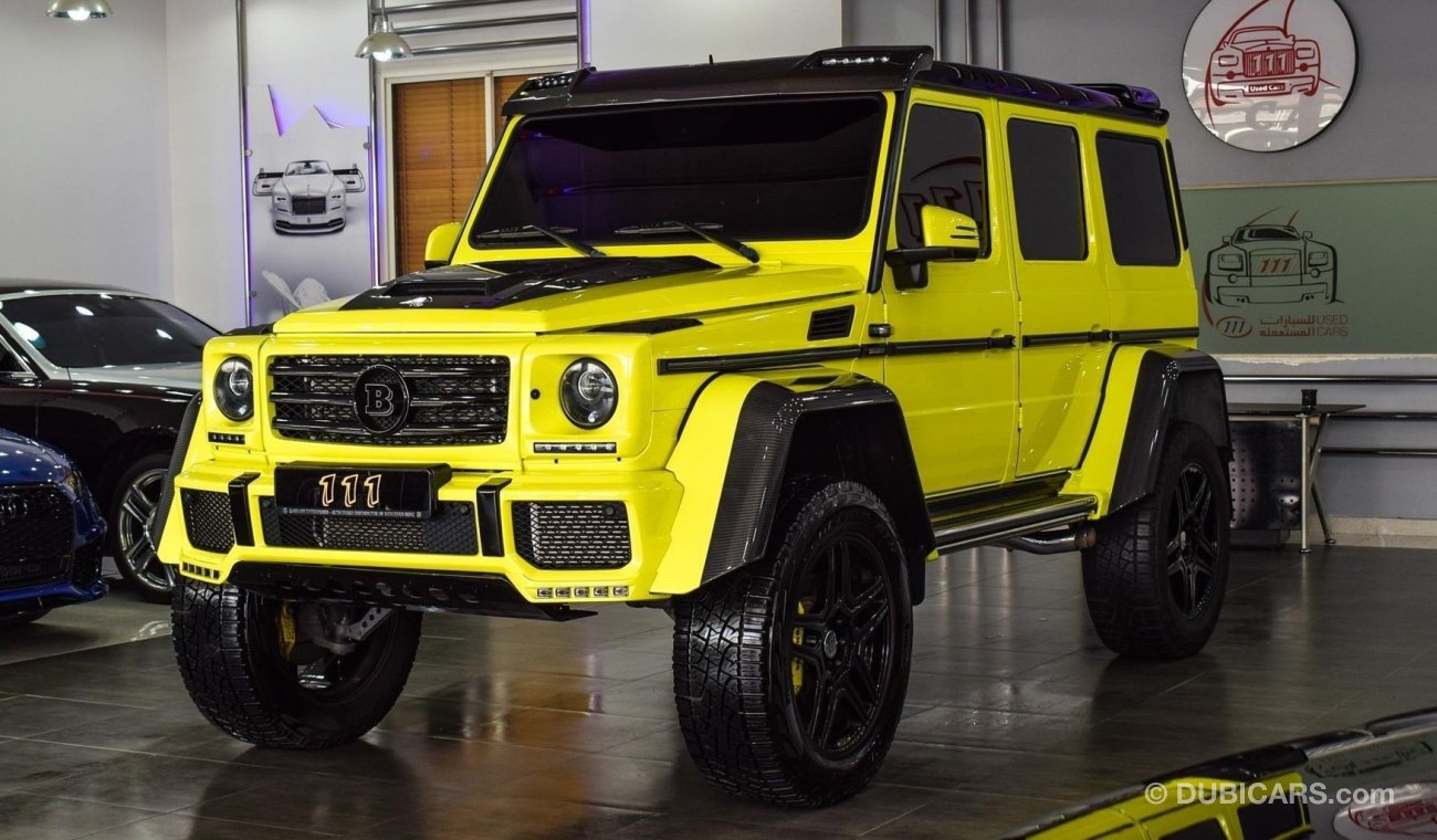 مرسيدس بنز G 500 4X4² V8 Body kit Brabus / GCC Specifications