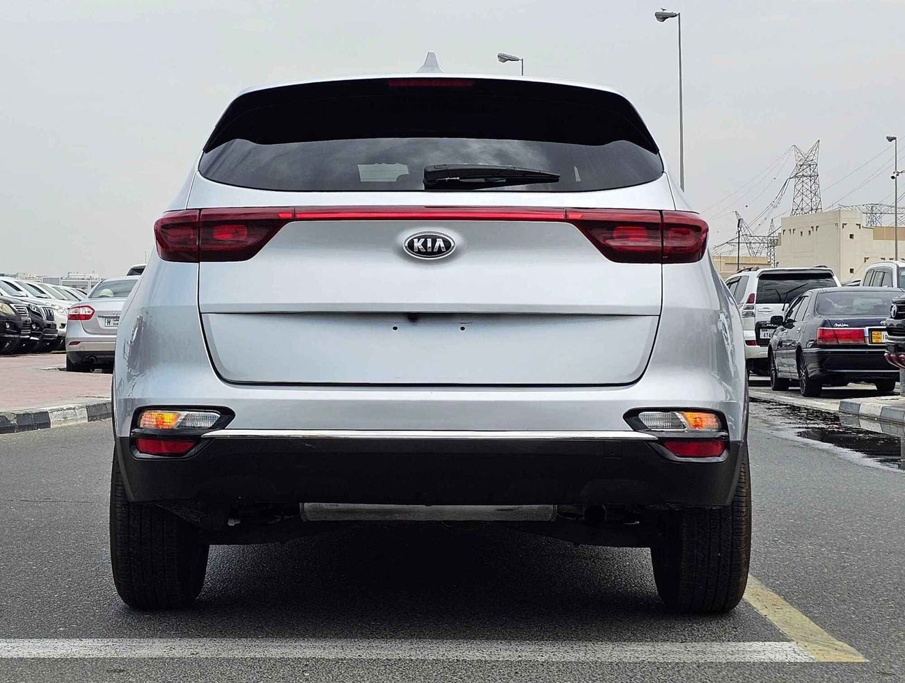 كيا سبورتيج LX /LEATHER/ DVD REAR CAMERA/ LANE ASSIST/ LOW MILEAGE/ 659 MONTHLY / LOT#93292