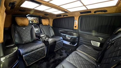 Mercedes-Benz V 300 NEW ARRIVAL 2026 MODEL VIP MERCEDES GCC V300 with ADDITIONAL REAR AC - 2 Years Warranty by VLINE