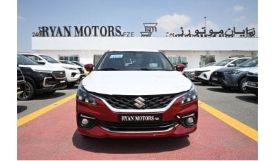 سوزوكي بالينو Suzuki Baleno 1.5L Petrol, Hatchback, FWD, 5Doors, Model 2024 Color Red