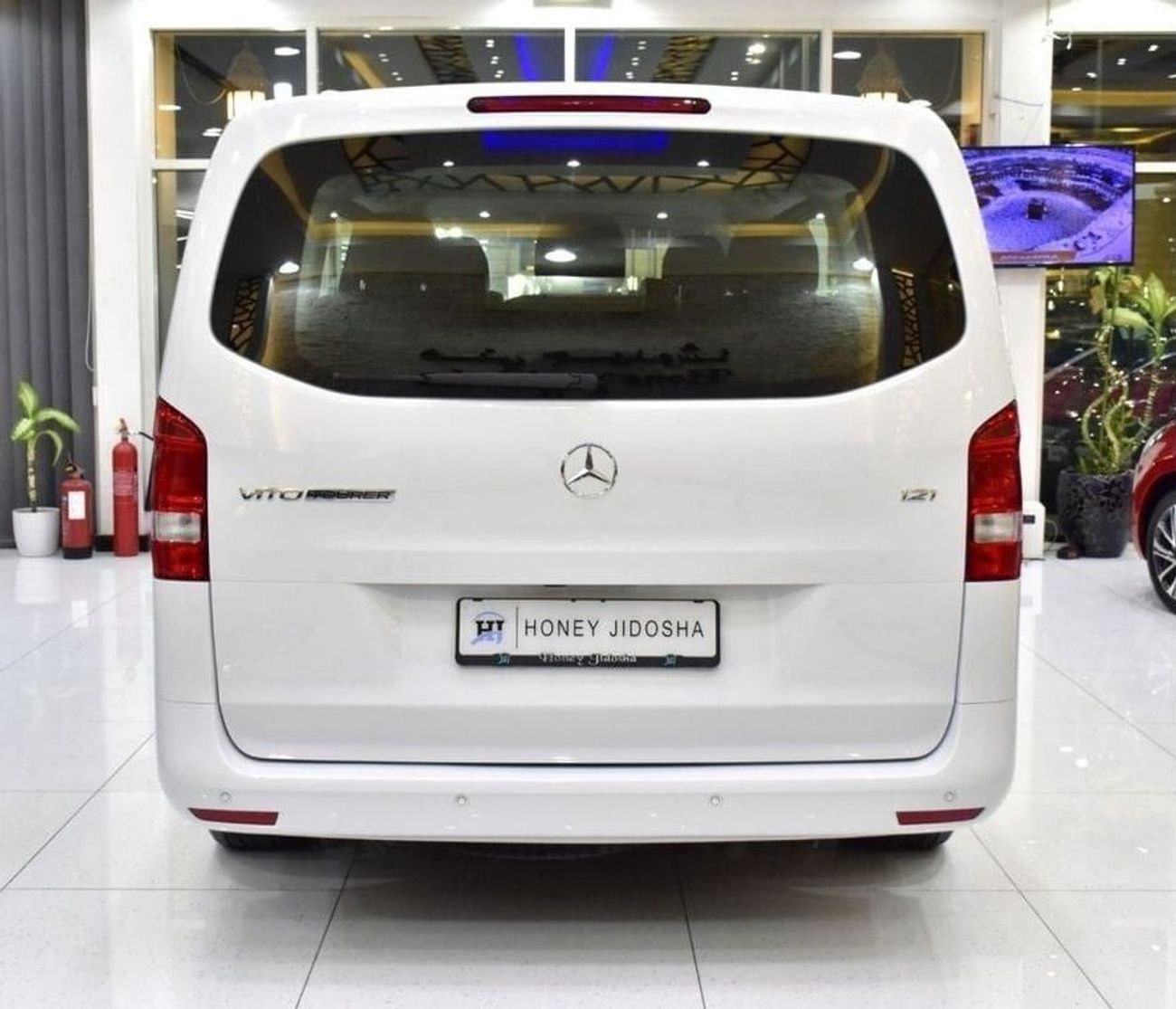 Mercedes-Benz Vito EXCELLENT DEAL for our Mercedes Benz Vito Tourer 121 ( 2020 Model ) in White Color GCC Specs