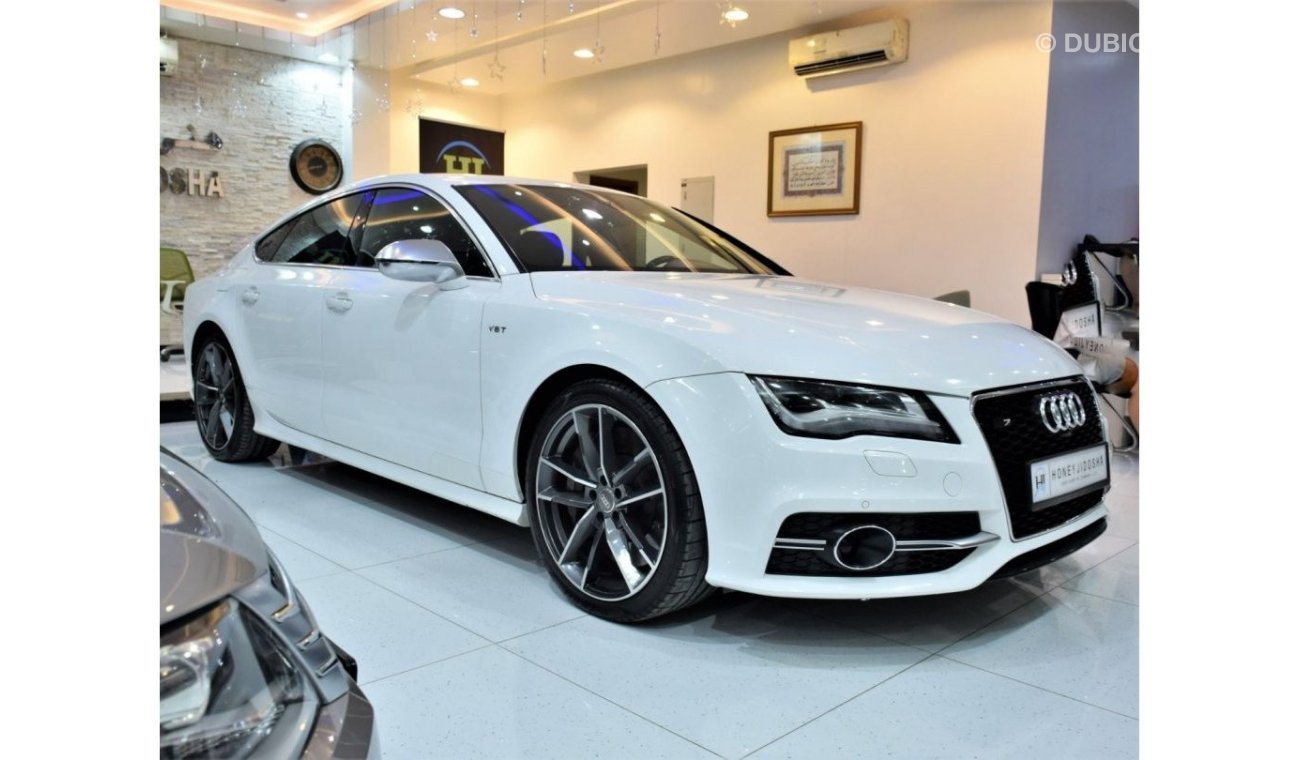 Audi S7 EXCELLENT DEAL for our Audi S7 QUATTRO ( 2014 Model! ) in White Color! GCC Specs