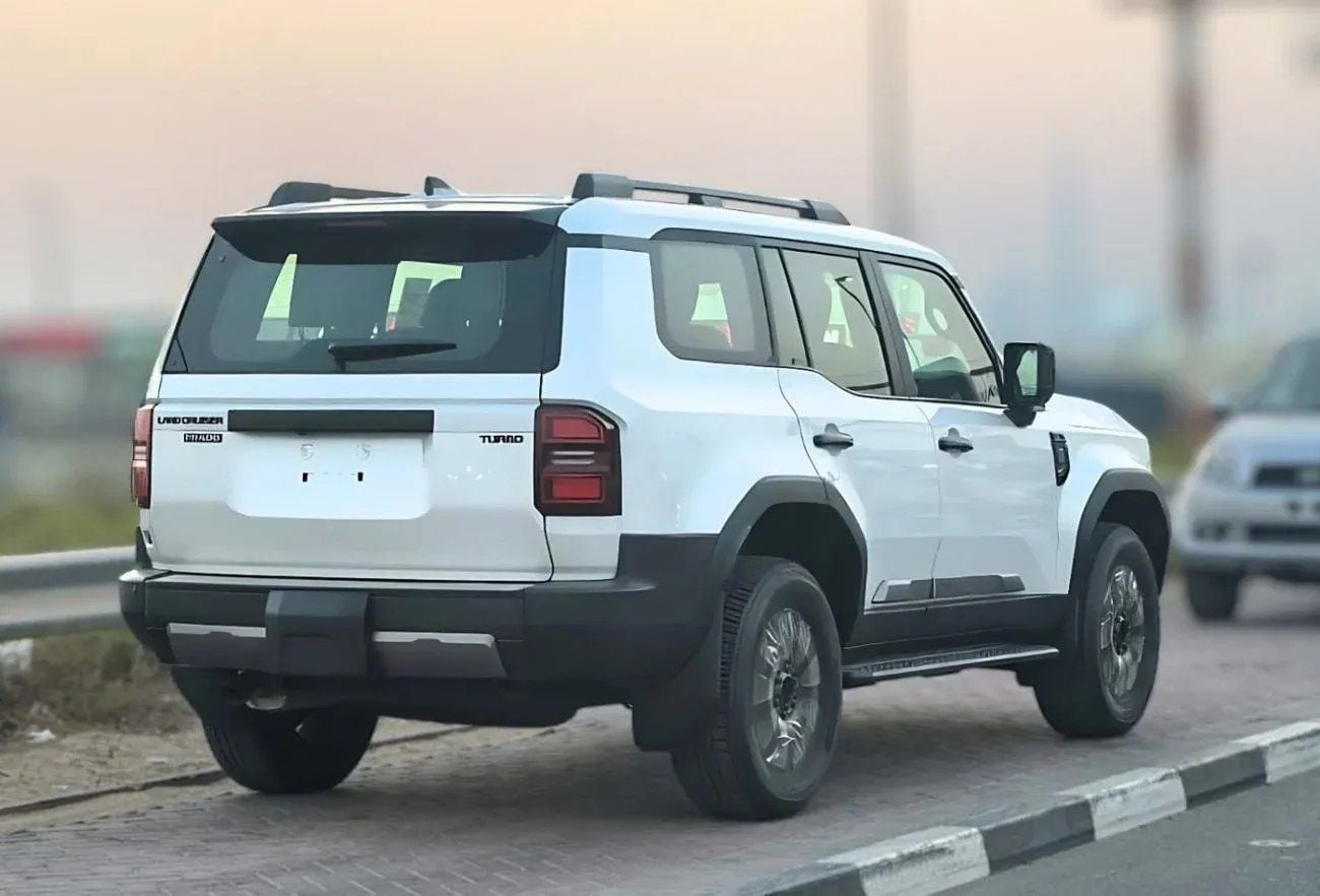 تويوتا برادو TOYOTA PRADO TURBO| 2.4L V4  PETROL | POWER WITH LEATHER SEATS | SUNROOF | FULL OPTION | MY2025