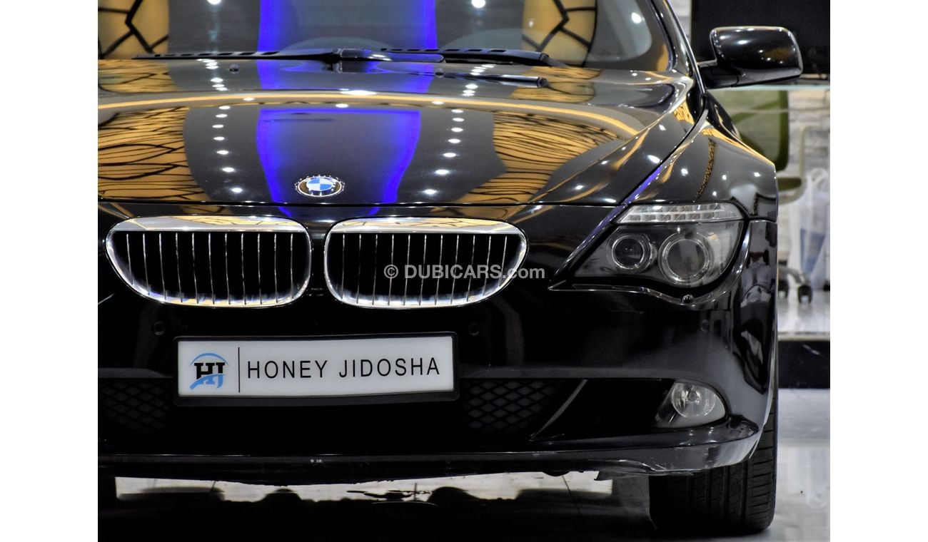 BMW 650i EXCELLENT DEAL for our BMW 650i ( 2008 Model ) in Black Color GCC Specs