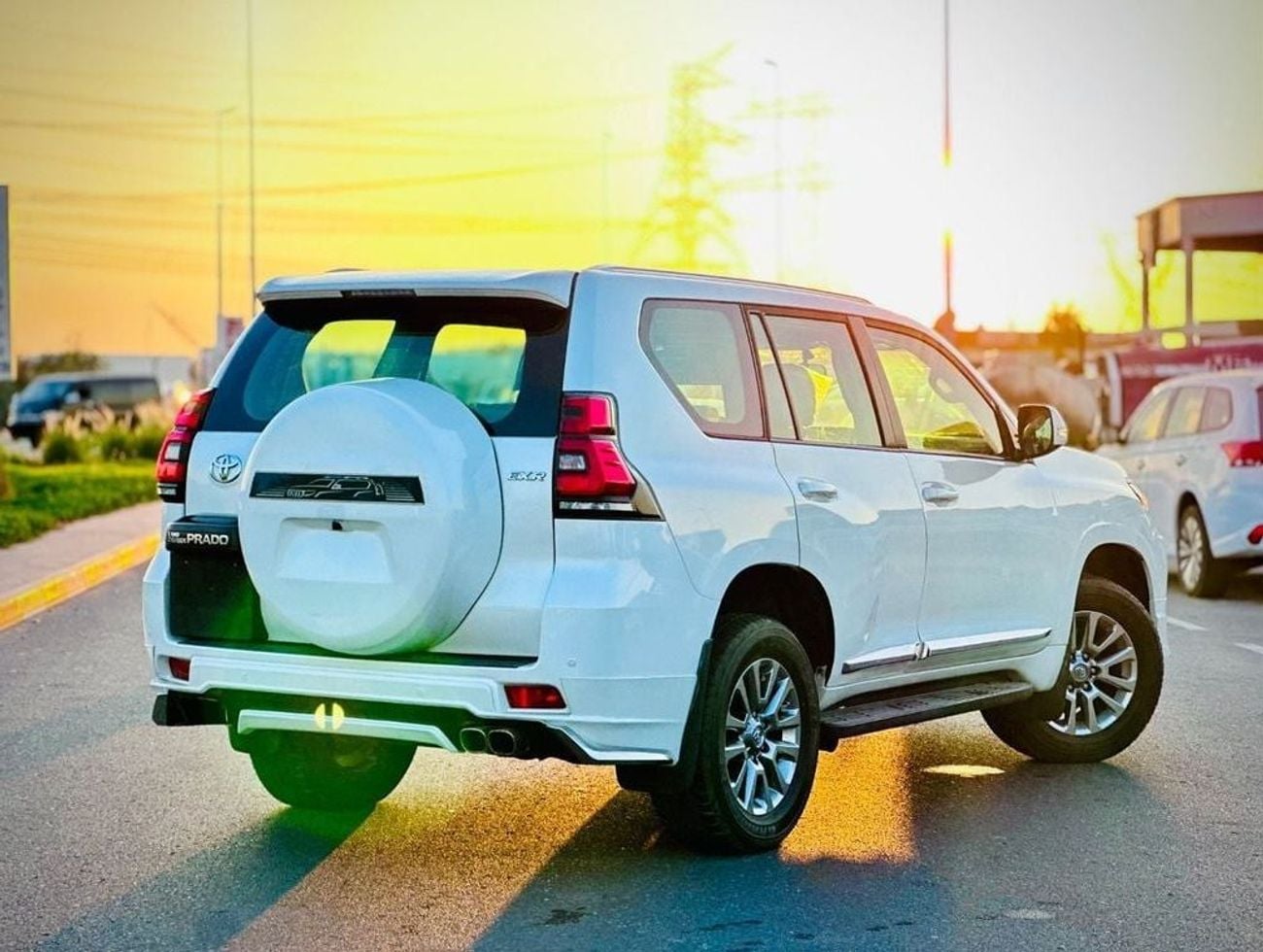 Toyota Prado EXR 2021 Model LHD Petrol Top Of The Range Very Clean and Perfect Condition