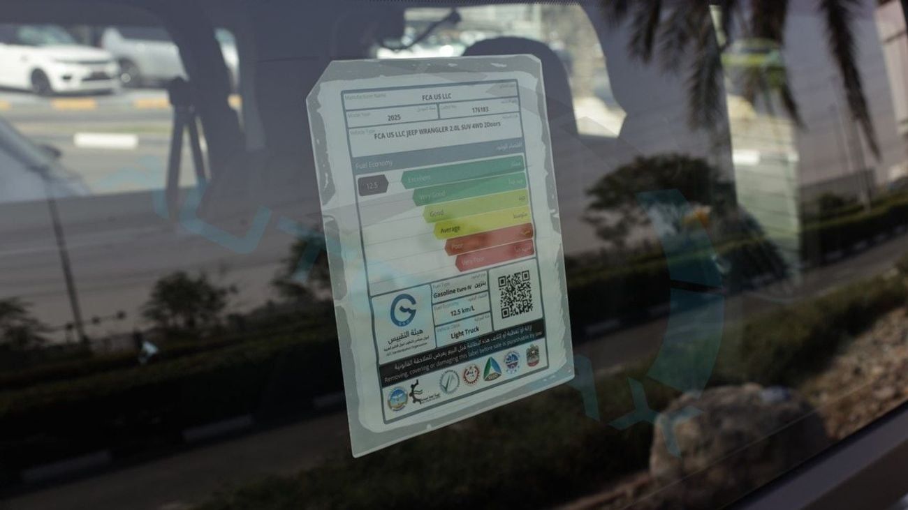 Jeep Wrangler SPORT S I4 2.0L 4X4 2025 GCC With 5 Years Or 100K Km Warranty @Official Dealer