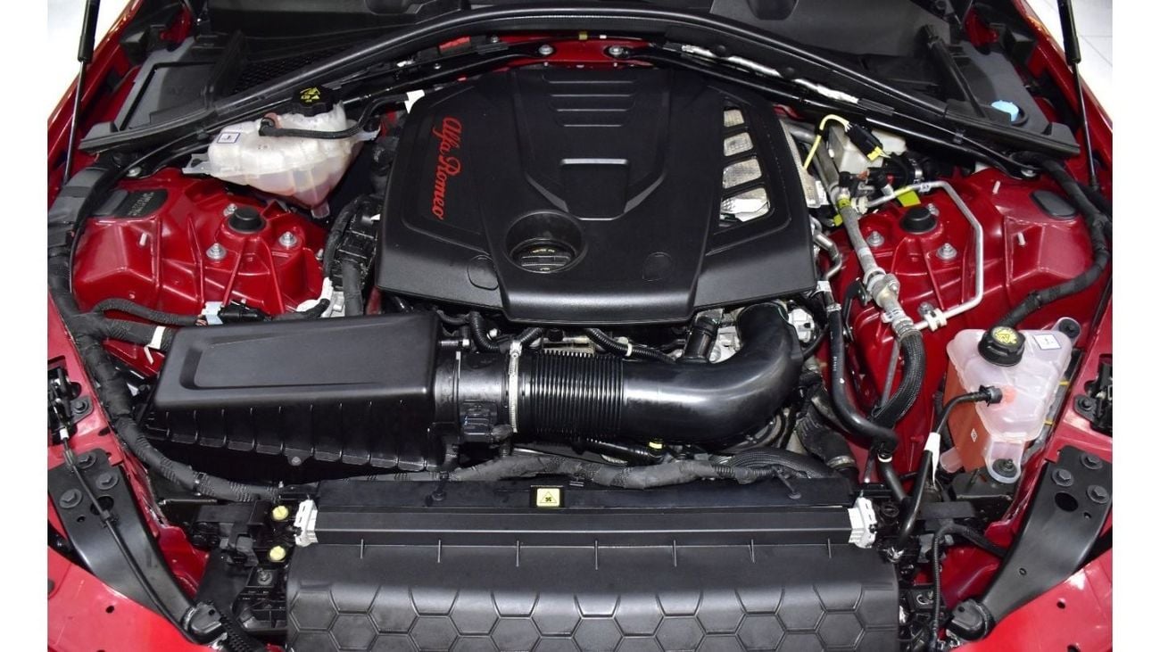 Alfa Romeo Giulia EXCELLENT DEAL for our Alfa Romeo Giulia Q2 Veloce ( 2023 Model ) in Red Color GCC Specs